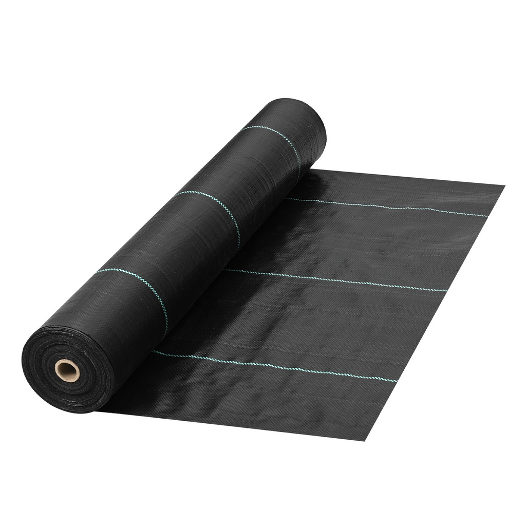 GainYards FieldShield™ Property & Field Weed Barrier Landscape Fabric — Heavy Duty Woven Geotextile Ground Cover for Field & Acre Coverage