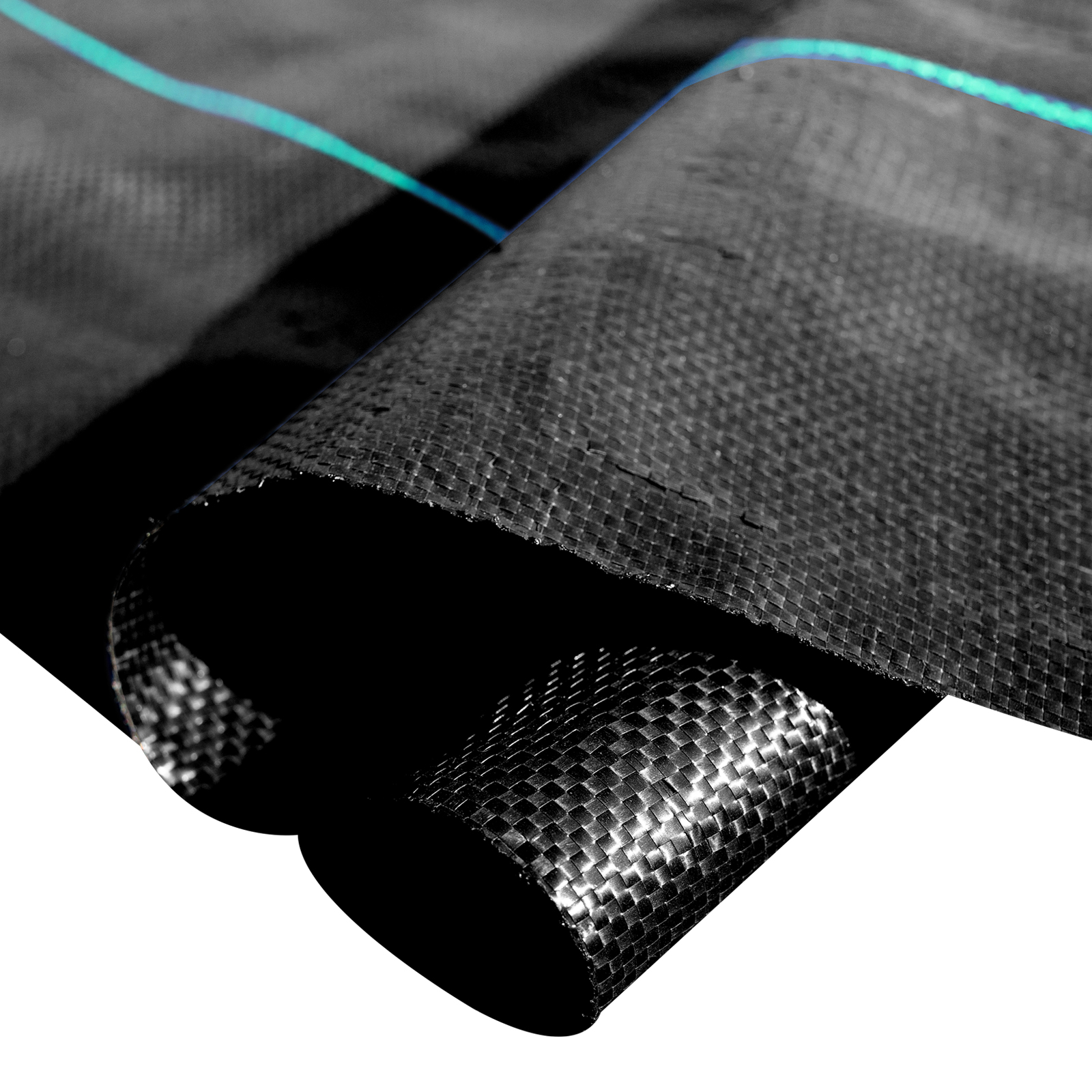 GainYards AcreShield™ Weed Barrier Landscape Fabric — Heavy Duty Woven Geotextile Ground Cover for Field & Acre Coverage