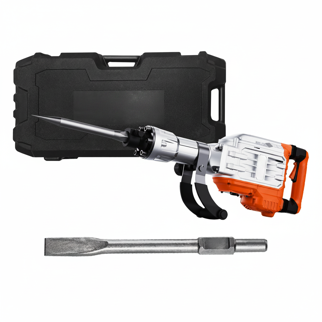 Jack hammer carry case and accessories