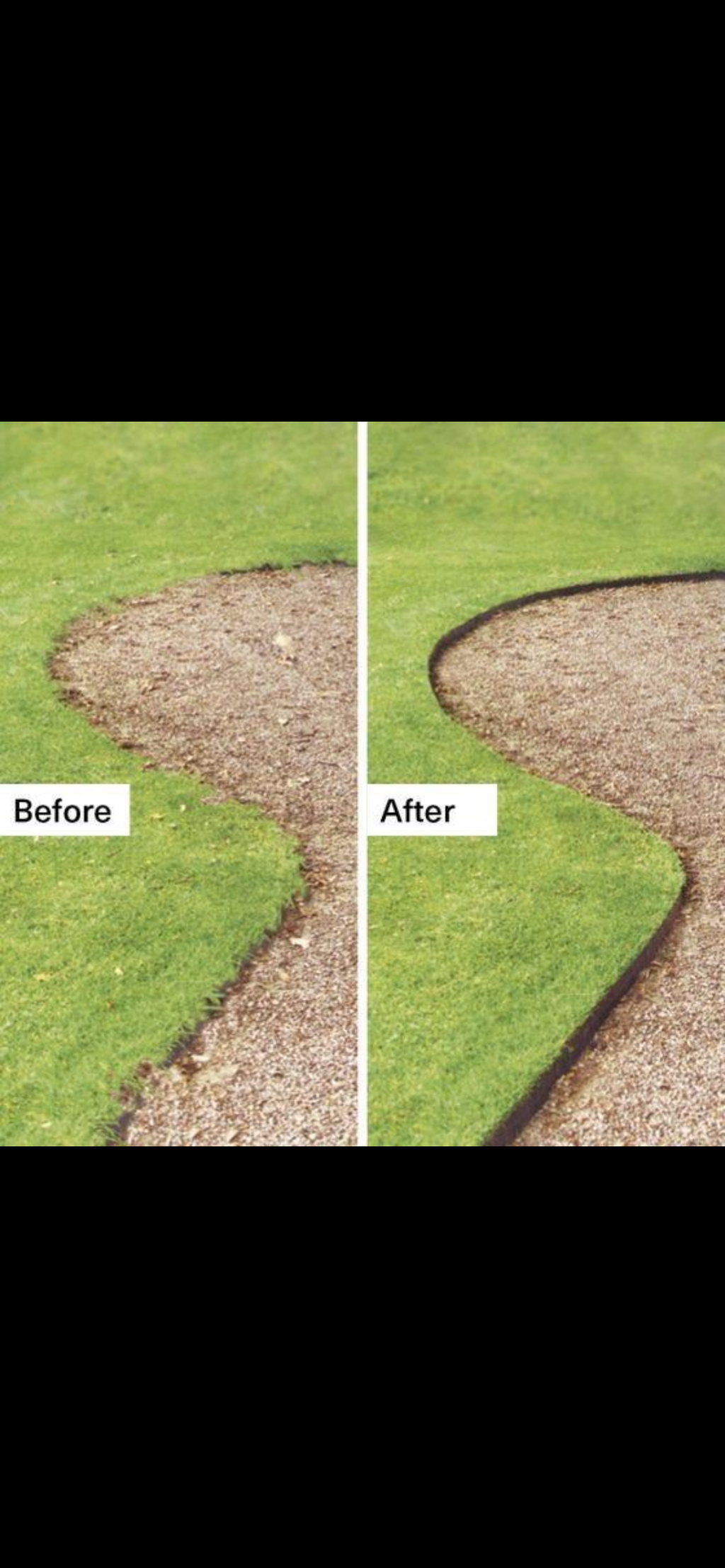 Metal Landscape Edging 8 Packs 72in Rust-Resistant Bendable For Yard Garden