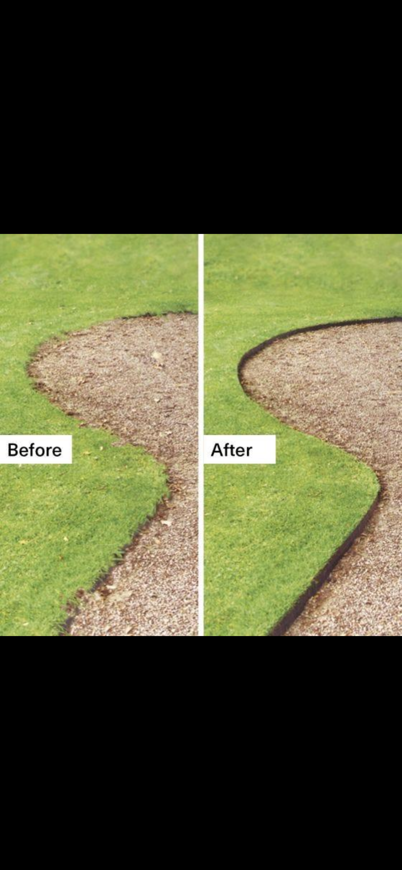 Metal Landscape Edging 8 Packs 72in Rust-Resistant Bendable For Yard Garden