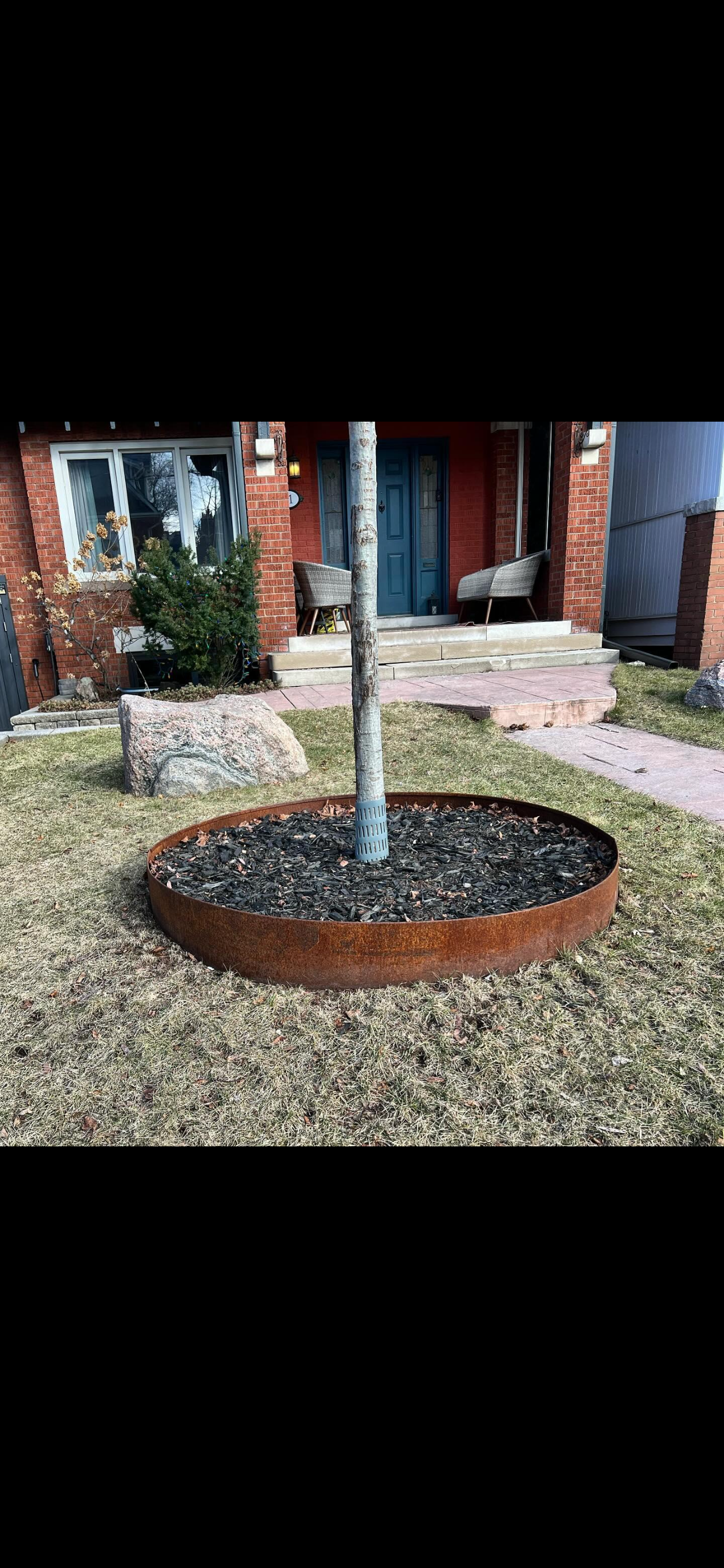 Metal Landscape Edging 8 Packs 72in Rust-Resistant Bendable For Yard Garden