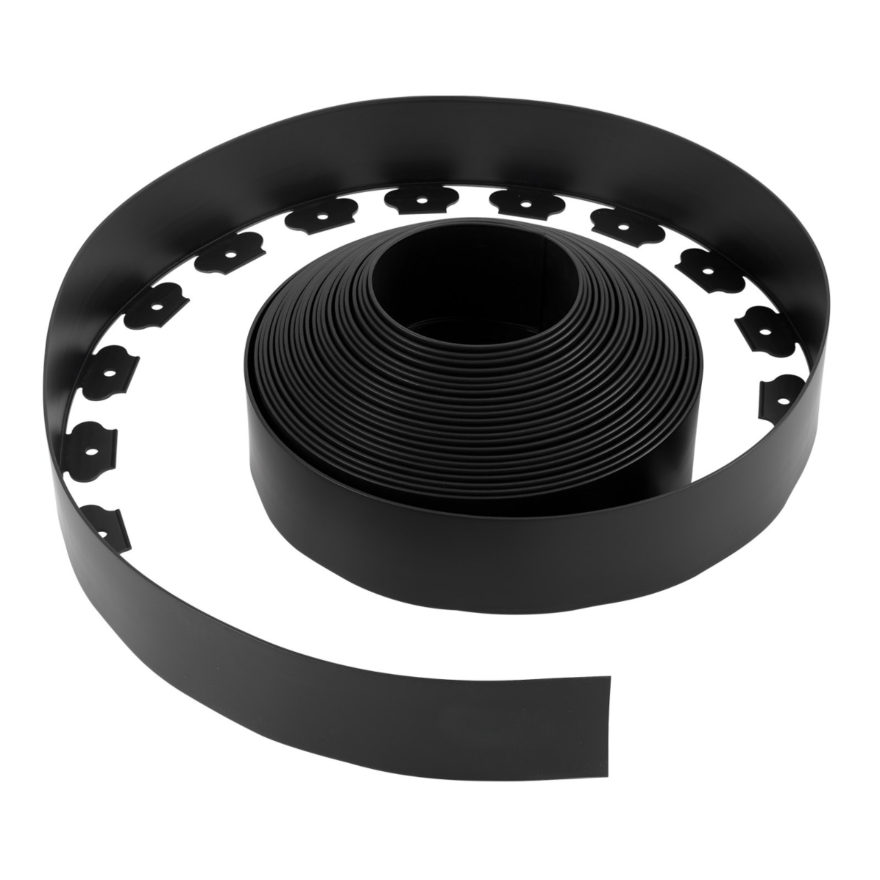 Landscape Edging 66ft X 4in L-Shaped Durable Plastic Garden Border No Dig