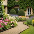 EdgeLine™ No-Dig Plastic Landscape Edging — 100 Ft Flexible L-Shape Garden Border